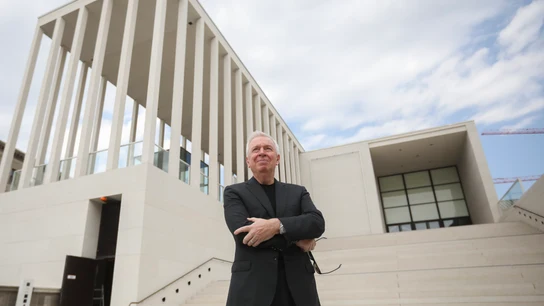 David Chipperfield, en una fotografía tomada en 2019 David Chipperfield, en una fotografía tomada en 2019