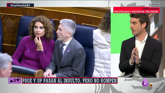 Pablo Simón constata que el Gobierno de coalición está en su "peor momento": "Es una lógica de choque total" Pablo Simón constata que el Gobierno de coalición está en su "peor momento": "Es una lógica de choque total"