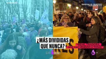 Un 8M dividido: los mensajes a favor y en contra de Montero y las políticas de Igualdad