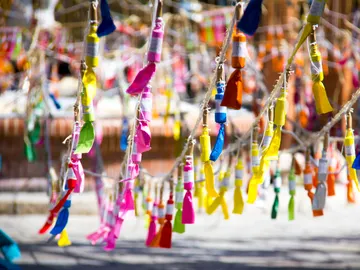Mascletá en las Fallas de Valencia Mascletá en las Fallas de Valencia