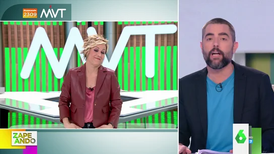 La sorpresa de Dani Mateo al ver de nuevo a Cristina Pardo sola en Más Vale Tarde La sorpresa de Dani Mateo al ver de nuevo a Cristina Pardo sola en Más Vale Tarde