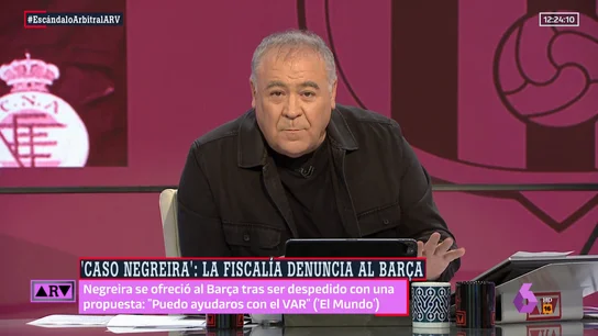 Ferreras: "Los Negreira no lloran, facturan" Ferreras: "Los Negreira no lloran, facturan"