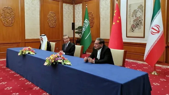 Irán y Arabia Saudí restablecen relaciones diplomáticas con mediación china Irán y Arabia Saudí restablecen relaciones diplomáticas con mediación china