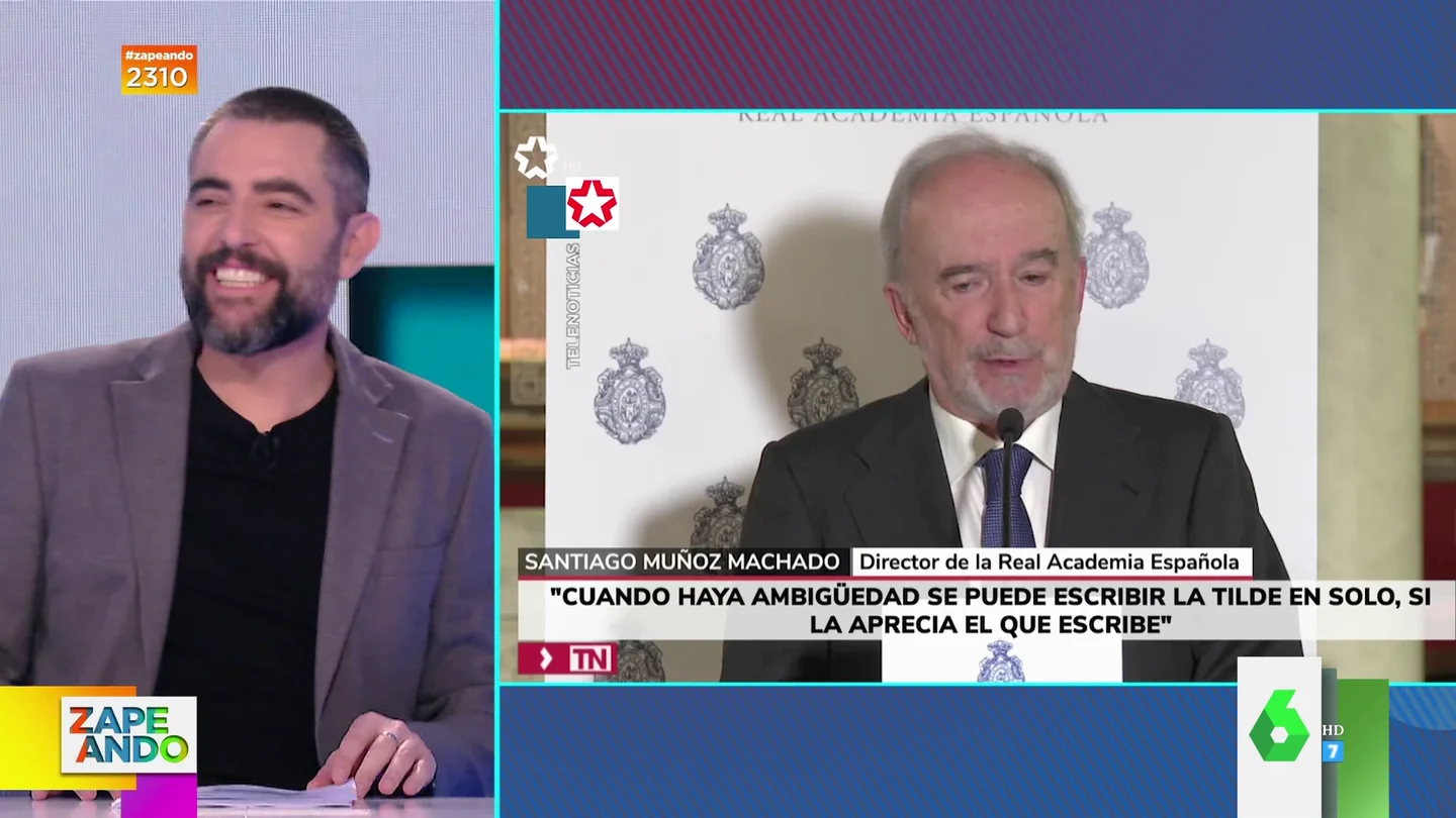 La cómica explicación de Dani Mateo de cómo acentuar la palabra 'solo' tras el veredicto de la RAE La cómica explicación de Dani Mateo de cómo acentuar la palabra 'solo' tras el veredicto de la RAE