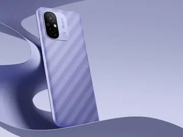El Redmi 12C en color morado El Redmi 12C en color morado
