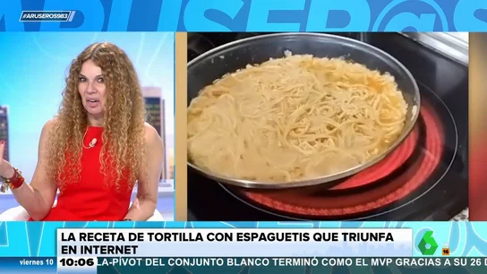 Esta es la receta de la tortilla de espaguetis que está arrasando en TikTok Esta es la receta de la tortilla de espaguetis que está arrasando en TikTok
