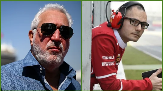 Lawrence Stroll a la izquierda. David Sánchez a la derecha Lawrence Stroll a la izquierda. David Sánchez a la derecha