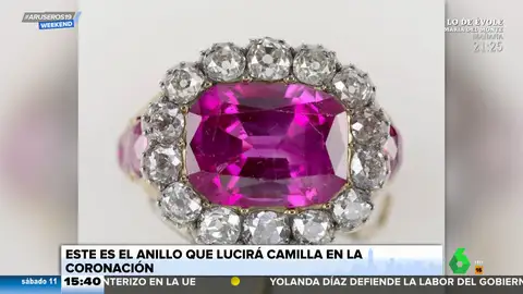 El anillo de Camila para la coronación de Carlos III: ¿parece una obra de arte o una baratija?