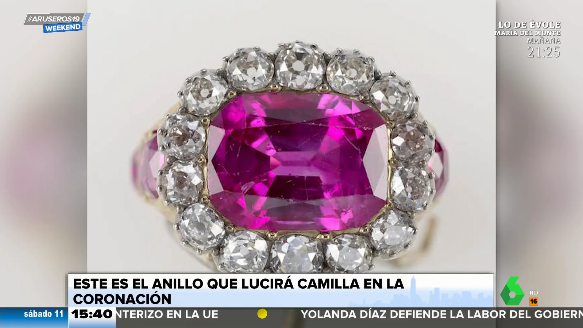 El anillo de Camila para la coronación de Carlos III: ¿parece una obra de arte o una baratija?