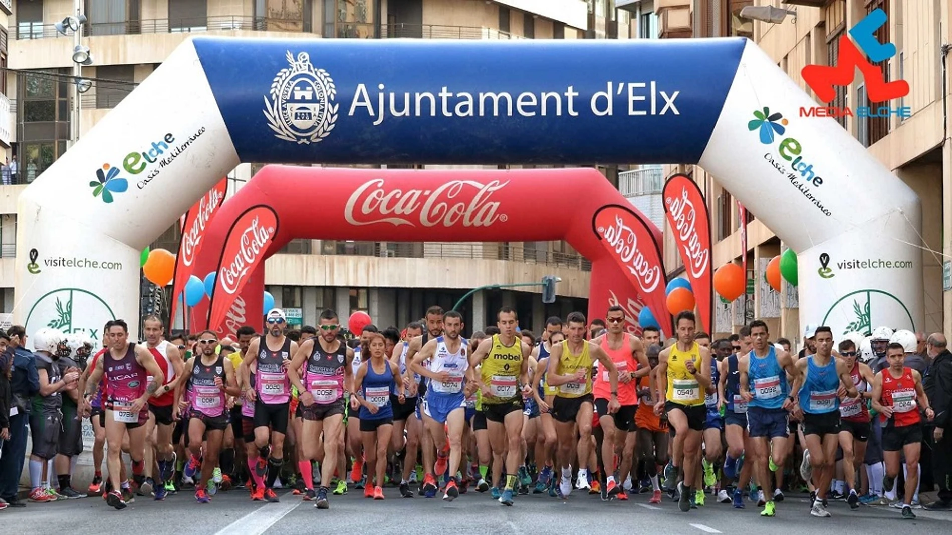 Imagen de archivo de la Media Maratón de Elche
