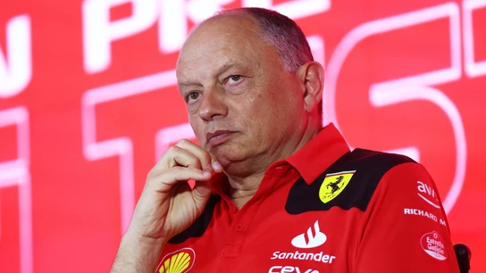Frederic Vasseur, jefe de Ferrari Frederic Vasseur, jefe de Ferrari
