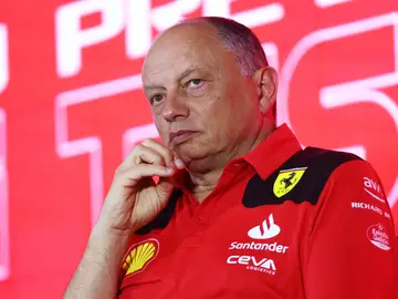 Frederic Vasseur, jefe de Ferrari