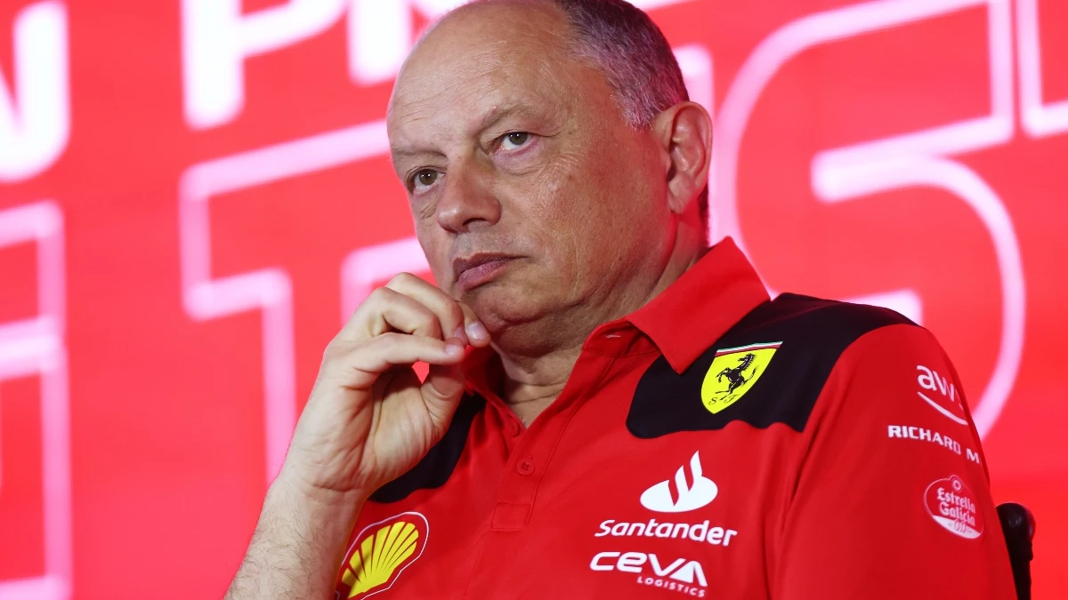 Frederic Vasseur, jefe de Ferrari