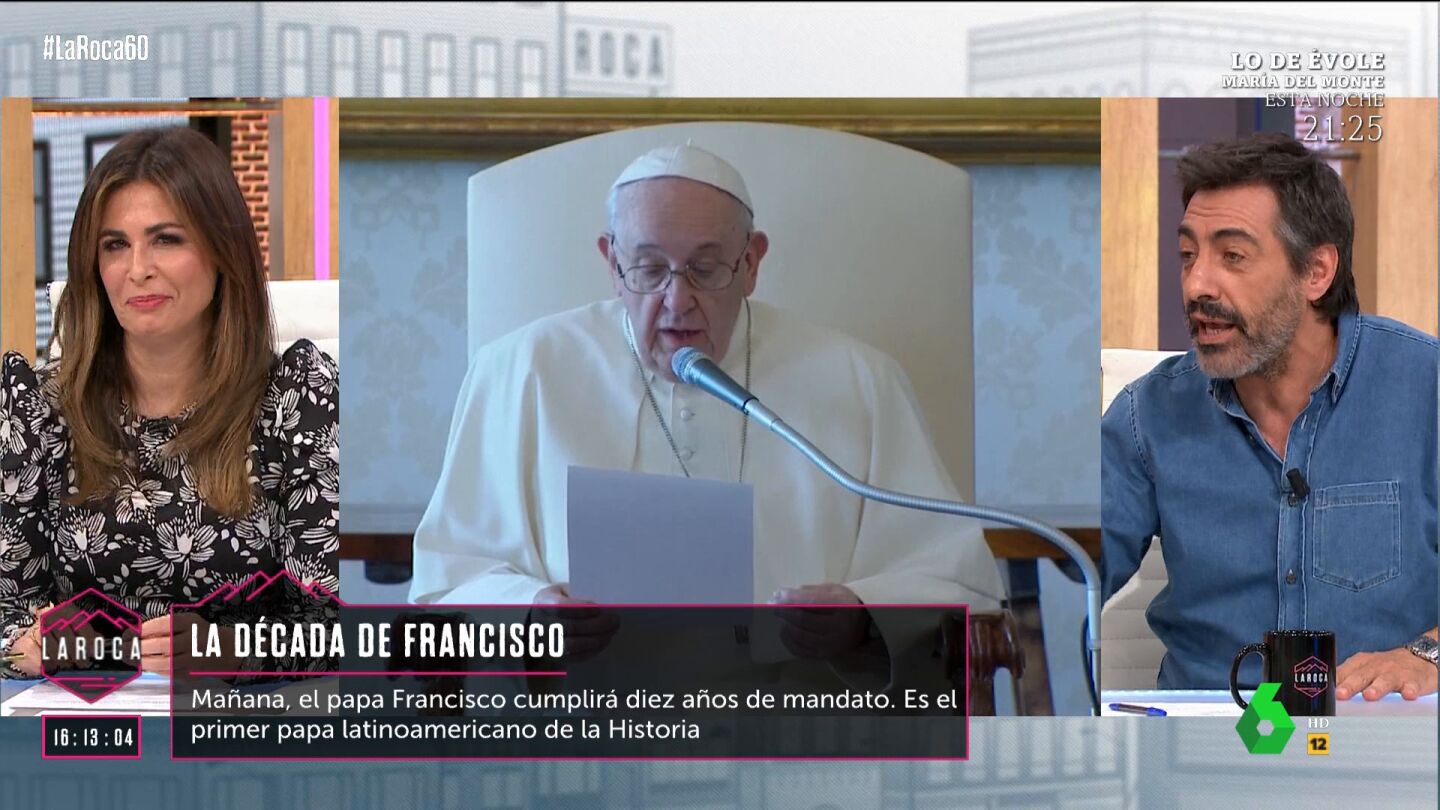 "Es el tipo m&aacute;s egoc&eacute;ntrico y populista que ha tenido la Iglesia": el repaso de Juan del Val al papa Francisco