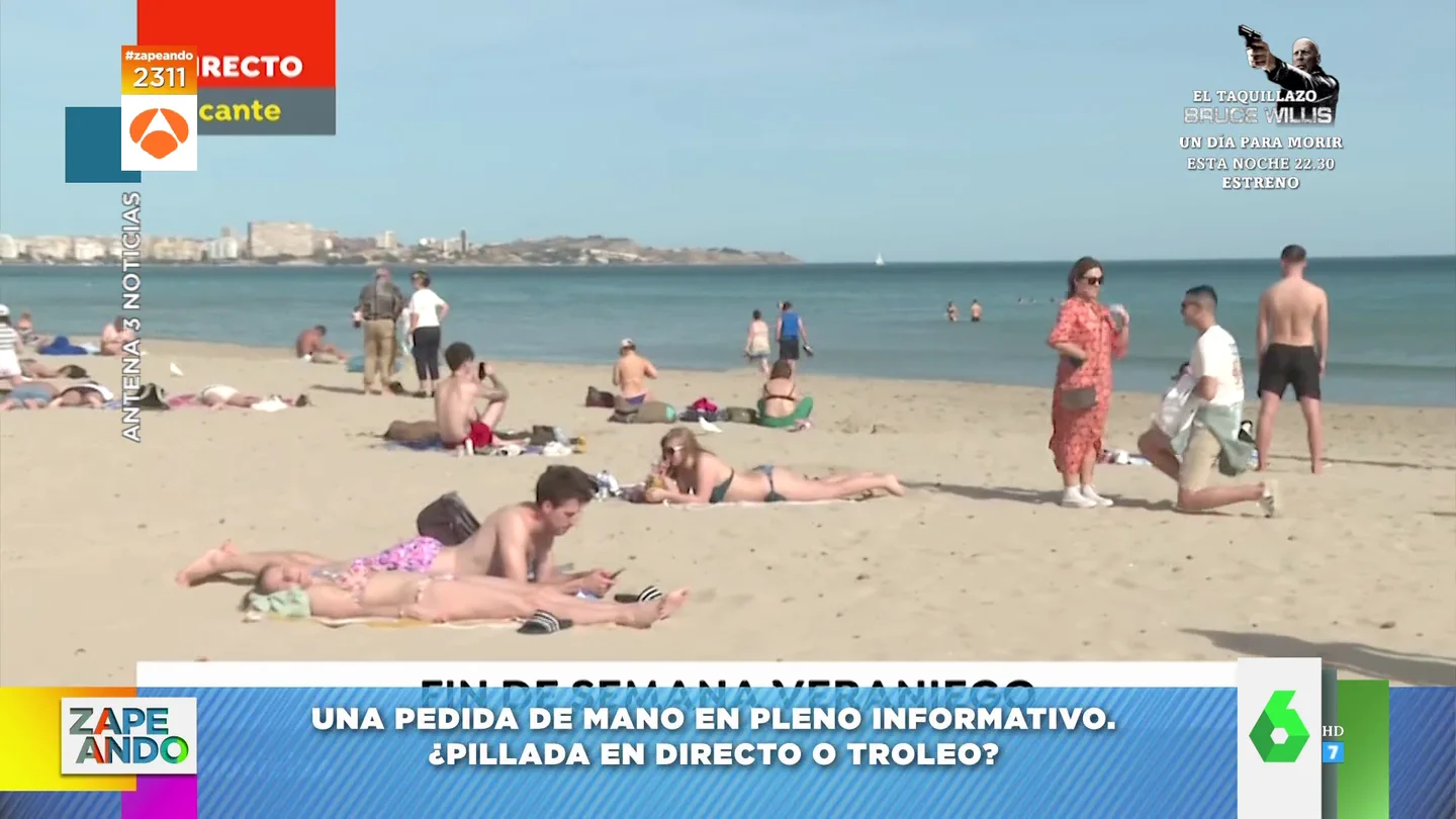 pedida playa zapeando pedida playa zapeando