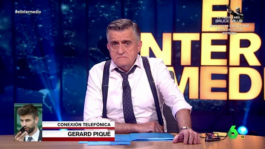 Wyoming alucina con las palabras de Piqué sobre los árbitros: "No sería tan raro que a alguno de sus exjefes les 'sal-pique'" Wyoming alucina con las palabras de Piqué sobre los árbitros: "No sería tan raro que a alguno de sus exjefes les 'sal-pique'"