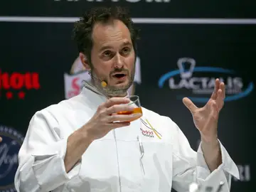 Alexandre Couillon, chef de Le Marine, con 3 estrellas Michelin Alexandre Couillon, chef de Le Marine, con 3 estrellas Michelin