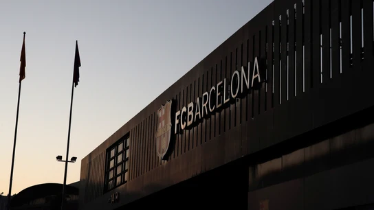 Las oficinas del FC Barcelona en una foto de archivo. Las oficinas del FC Barcelona en una foto de archivo.