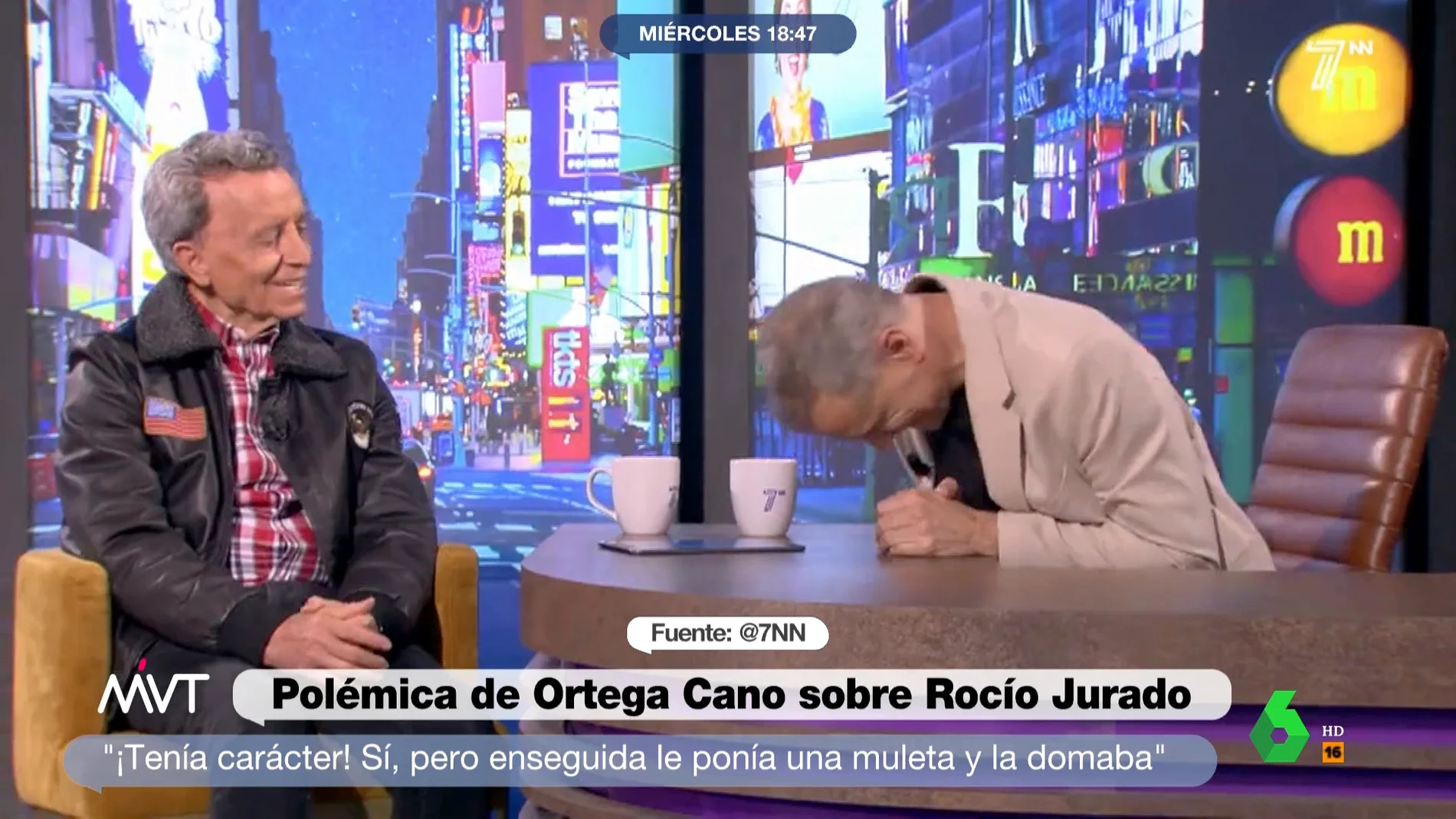 Ortega Cano con Toni Cantó