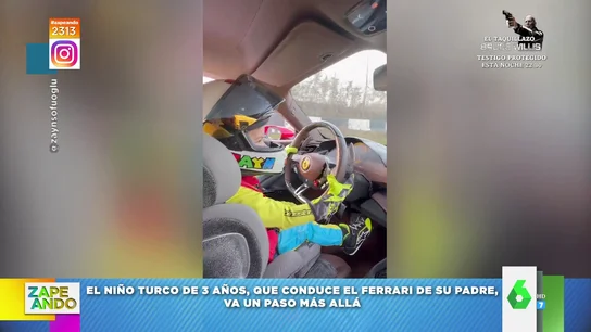 niño turco zapeando niño turco zapeando