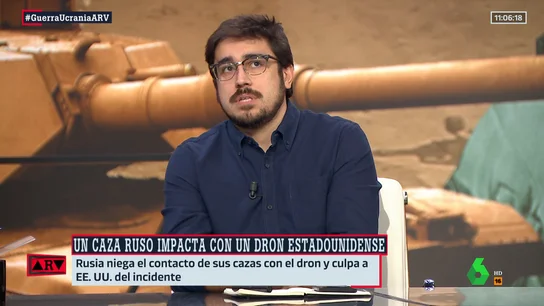 ¿El derribo del dron estadounidense provocará una escalada en la guerra? Eduardo Saldaña responde ¿El derribo del dron estadounidense provocará una escalada en la guerra? Eduardo Saldaña responde