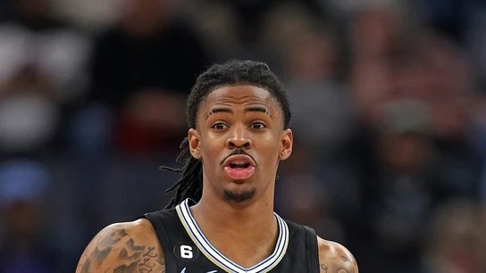 Ja Morant durante un partido de la NBA Ja Morant durante un partido de la NBA
