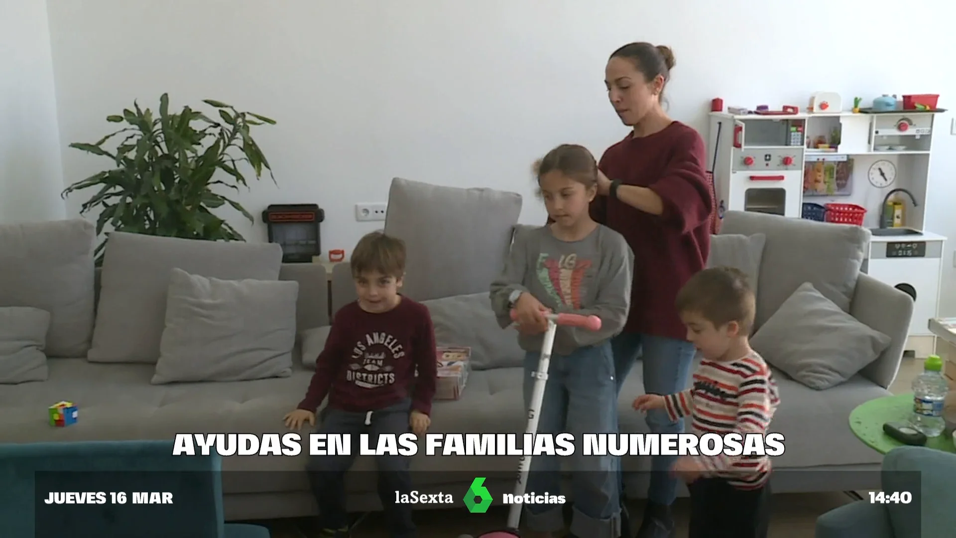 ¿Qué ayudas o descuentos reciben las familias numerosas?