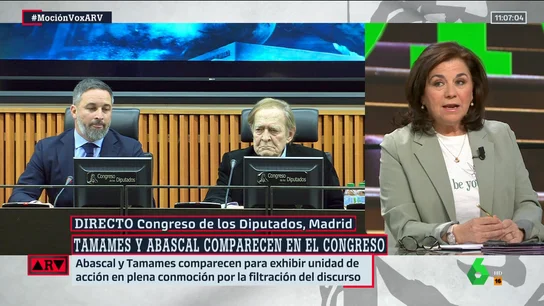 Lucía Méndez califica como 'teatro del esperpento' la moción de censura de Vox Lucía Méndez califica como 'teatro del esperpento' la moción de censura de Vox