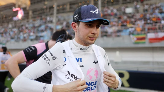 Esteban Ocon con Alpine Esteban Ocon con Alpine