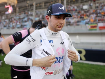 Esteban Ocon con Alpine Esteban Ocon con Alpine