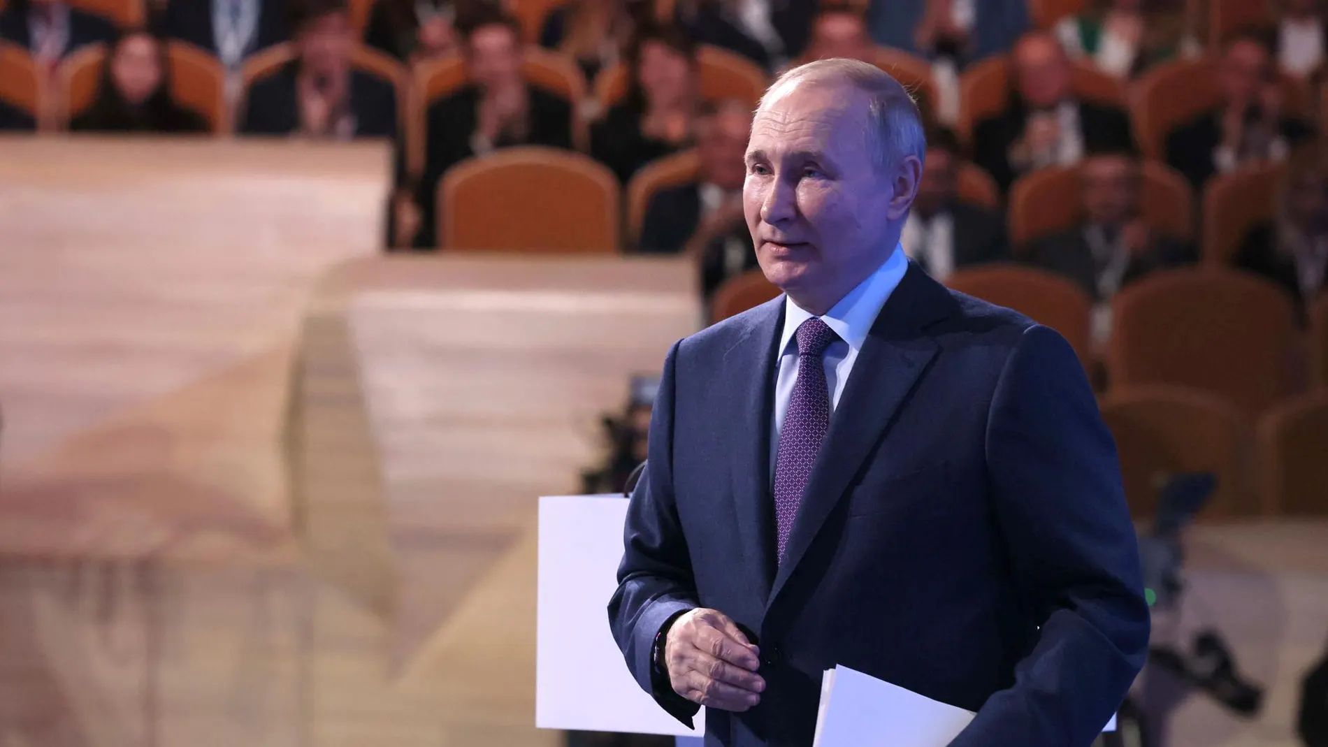 Vladimir Putin en una foto de archivo