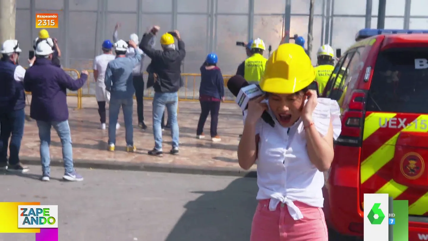 Jiaping en Las Fallas de Valencia Jiaping en Las Fallas de Valencia