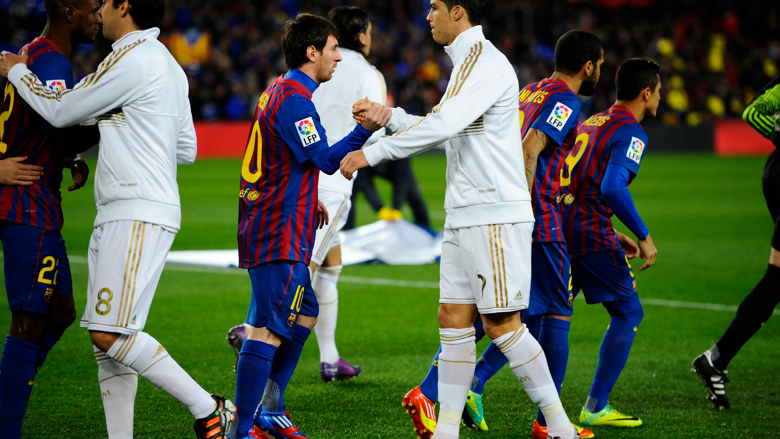 Leo Messi y Cristiano Ronaldo