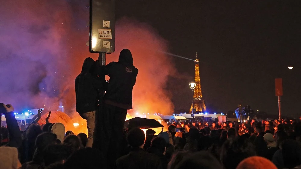 Disturbios en Francia