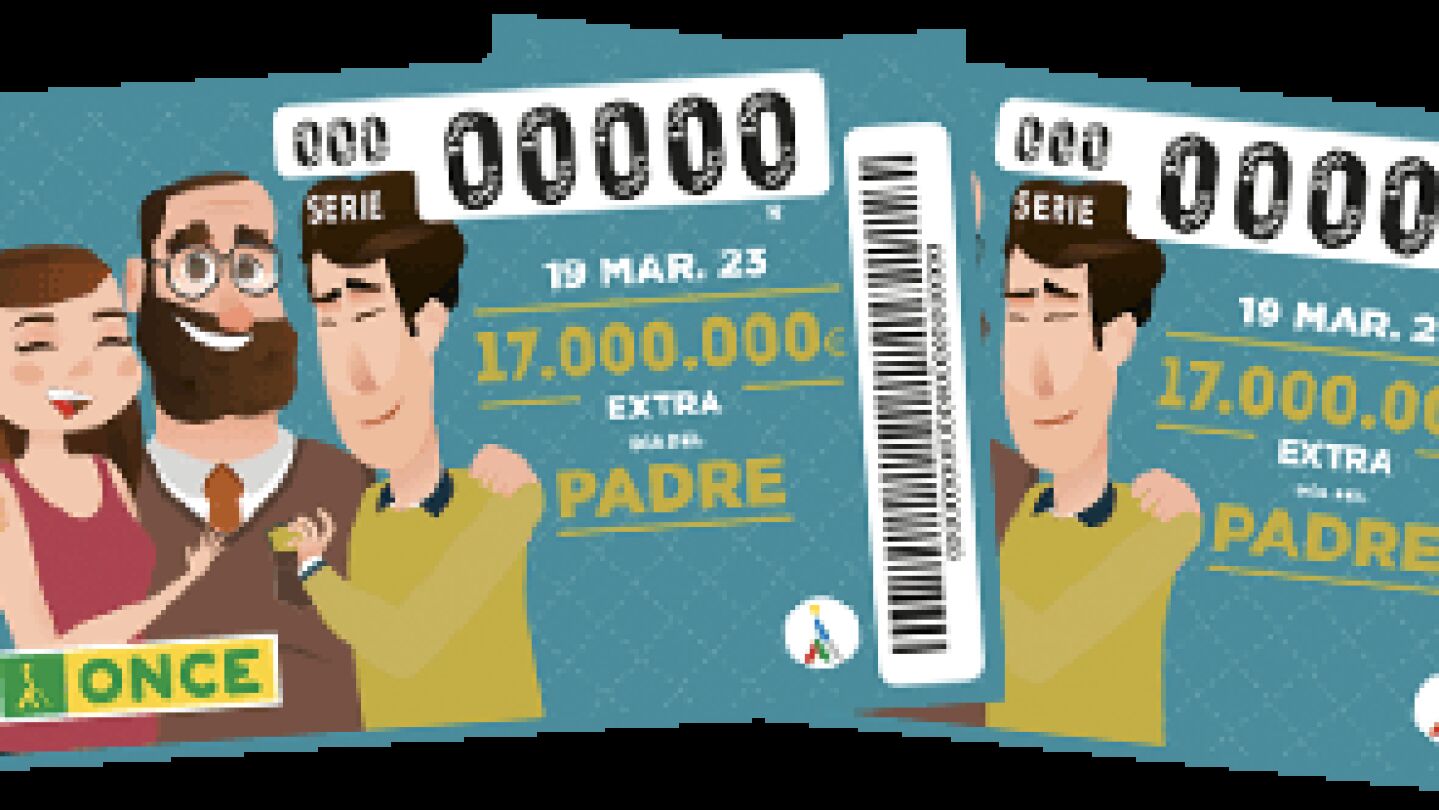 Sorteo Extra del Día del Padre 2023 de la ONCE