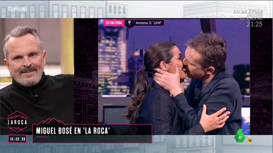 Nuria Roca y Miguel Bosé Nuria Roca y Miguel Bosé