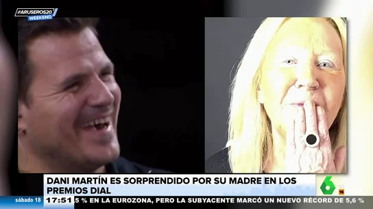 Emotiva sorpresa de la madre de Dani Martín al artista: "Te quiero" Emotiva sorpresa de la madre de Dani Martín al artista: "Te quiero"