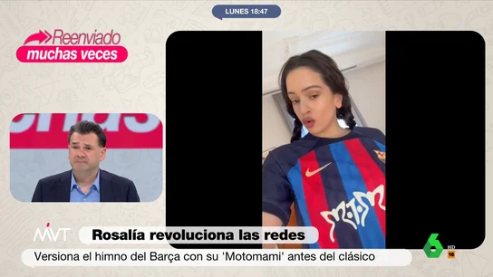 MVT - Iñaki López, tras la versión del himno del Barça de Rosalía: "He oído cosas mejores" MVT - Iñaki López, tras la versión del himno del Barça de Rosalía: "He oído cosas mejores"