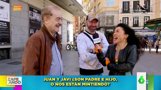 ¿Son padre e hijo o están mintiendo? Los zapeadores ponen a prueba su ojo crítico con este juego de Jiaping ¿Son padre e hijo o están mintiendo? Los zapeadores ponen a prueba su ojo crítico con este juego de Jiaping