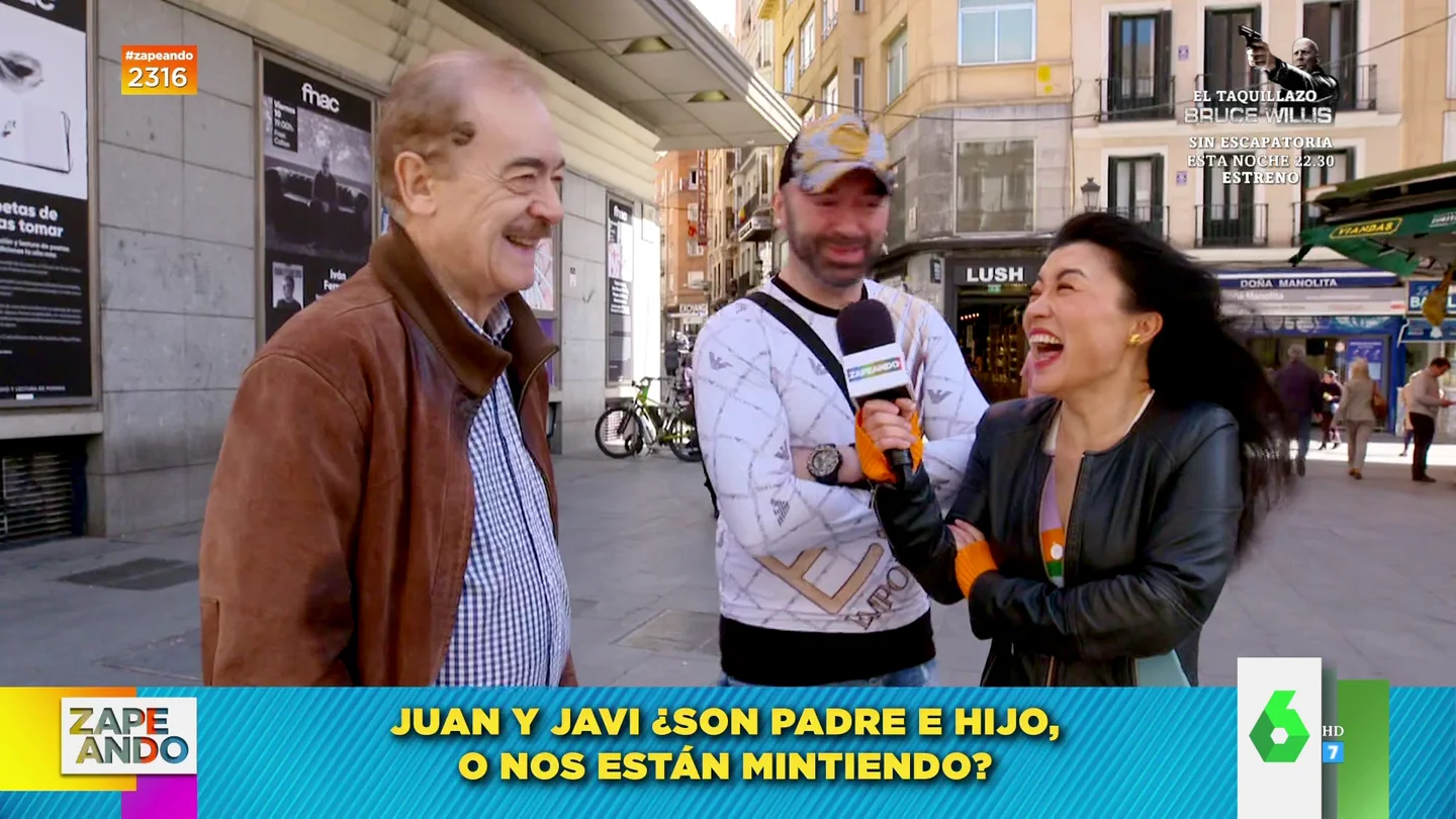 ¿Son padre e hijo o están mintiendo? Los zapeadores ponen a prueba su ojo crítico con este juego de Jiaping ¿Son padre e hijo o están mintiendo? Los zapeadores ponen a prueba su ojo crítico con este juego de Jiaping