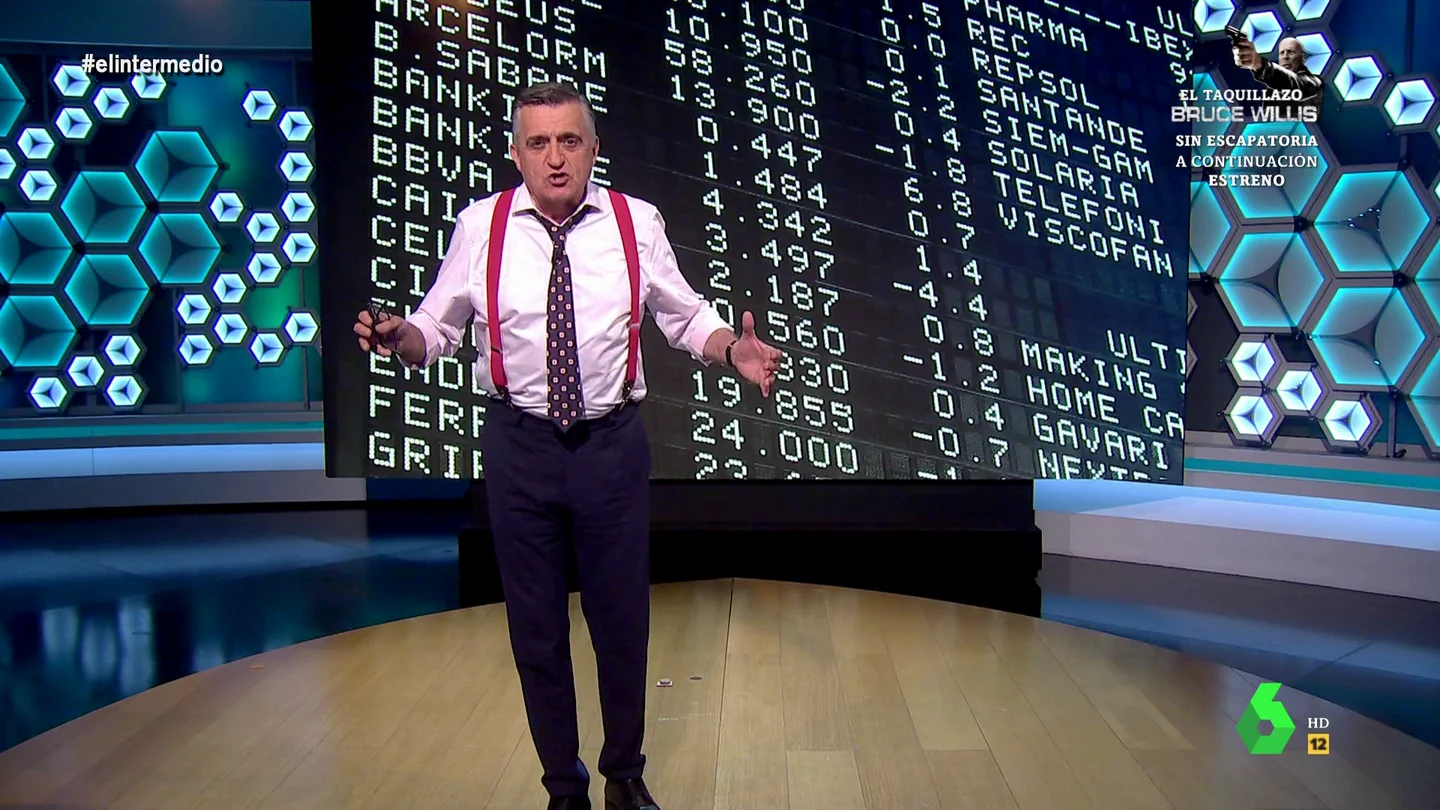 Wyoming y su crisis de fe en el capitalismo tras la caída del SVB y el Credit Suisse: Después de lo que vimos en 2008... Wyoming arranca El Intermedio analizando la quiebra del Silicon Valley Bank y la crisis del Credit Suisse, que están poniendo a prueba la fe en el sistema bancario y su buen funcionamiento. Su reflexión al completo, en este vídeo.