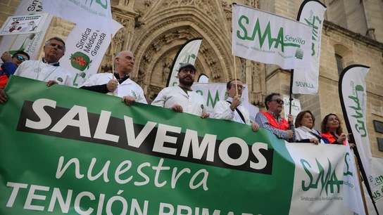 Movilización de médicos en Sevilla Movilización de médicos en Sevilla