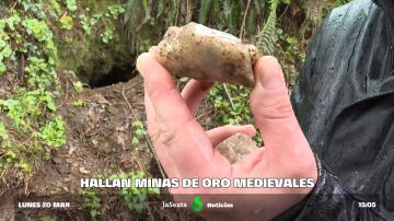 Las &#39;Brigadas del Paisaje&#39; de A Coruña descubren minas de oro medievales en Oza-Cesuras