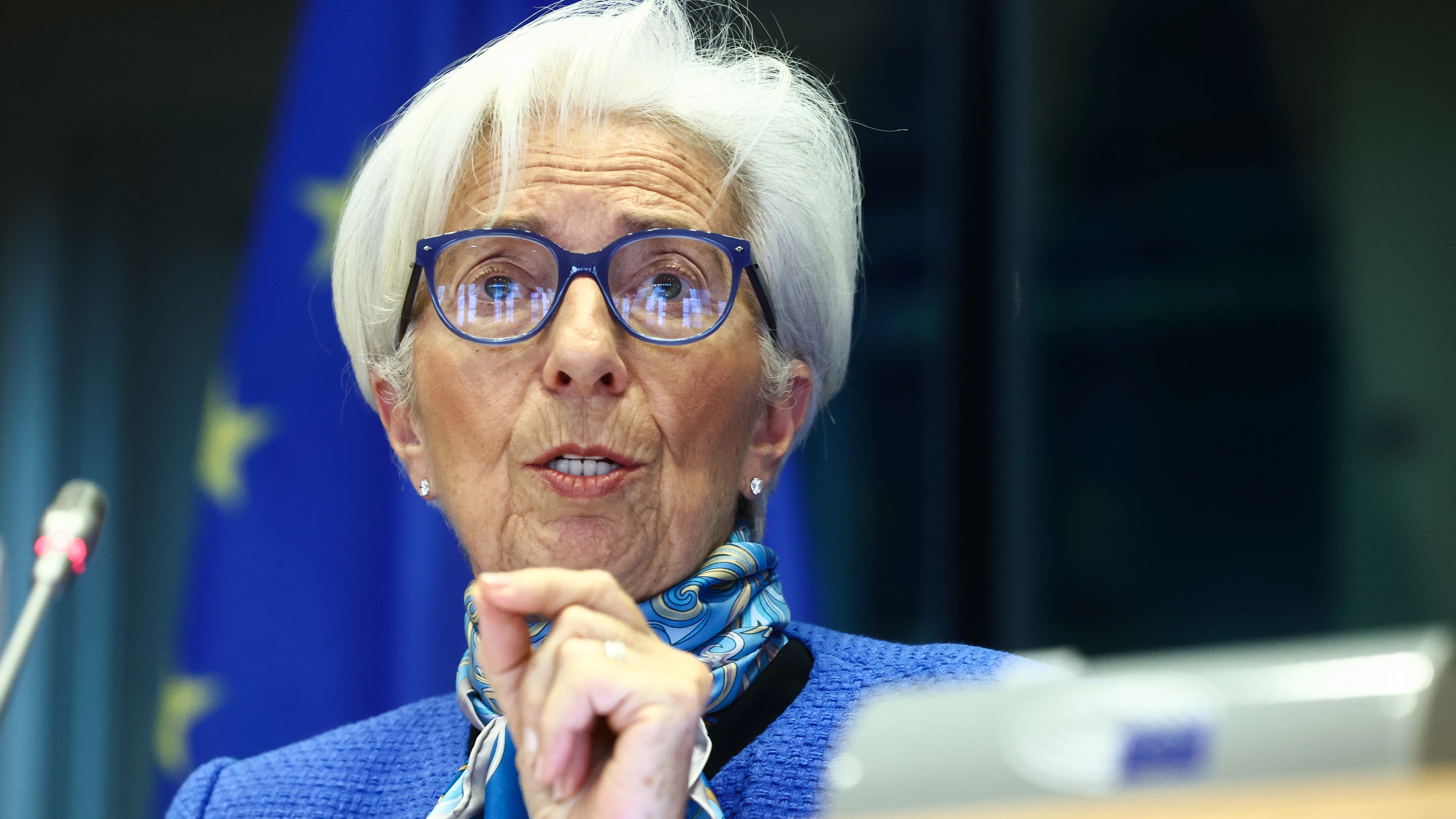 Christine Lagarde, presidenta del Banco Central Europeo