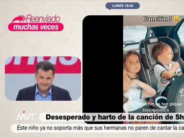 Iñaki López reacciona al video de un niño que detesta la canción de Shakira