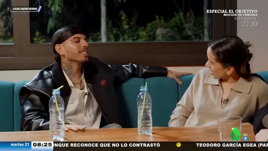 Rauw Alejandro tilda de "intensa" a Rosalía en su primera entrevista conjunta, concedida a Ibai Rauw Alejandro tilda de "intensa" a Rosalía en su primera entrevista conjunta, concedida a Ibai