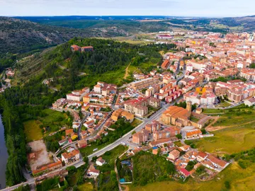 Vista aérea de Soria Vista aérea de Soria