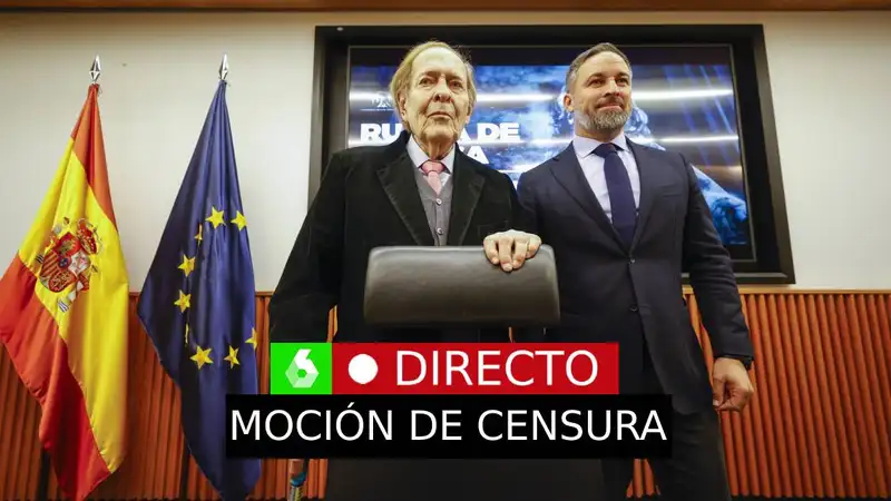 Moción de censura de Vox, en directo: los discursos de Ramón Tamames, Santiago Abascal y la réplica de Pedro Sánchez