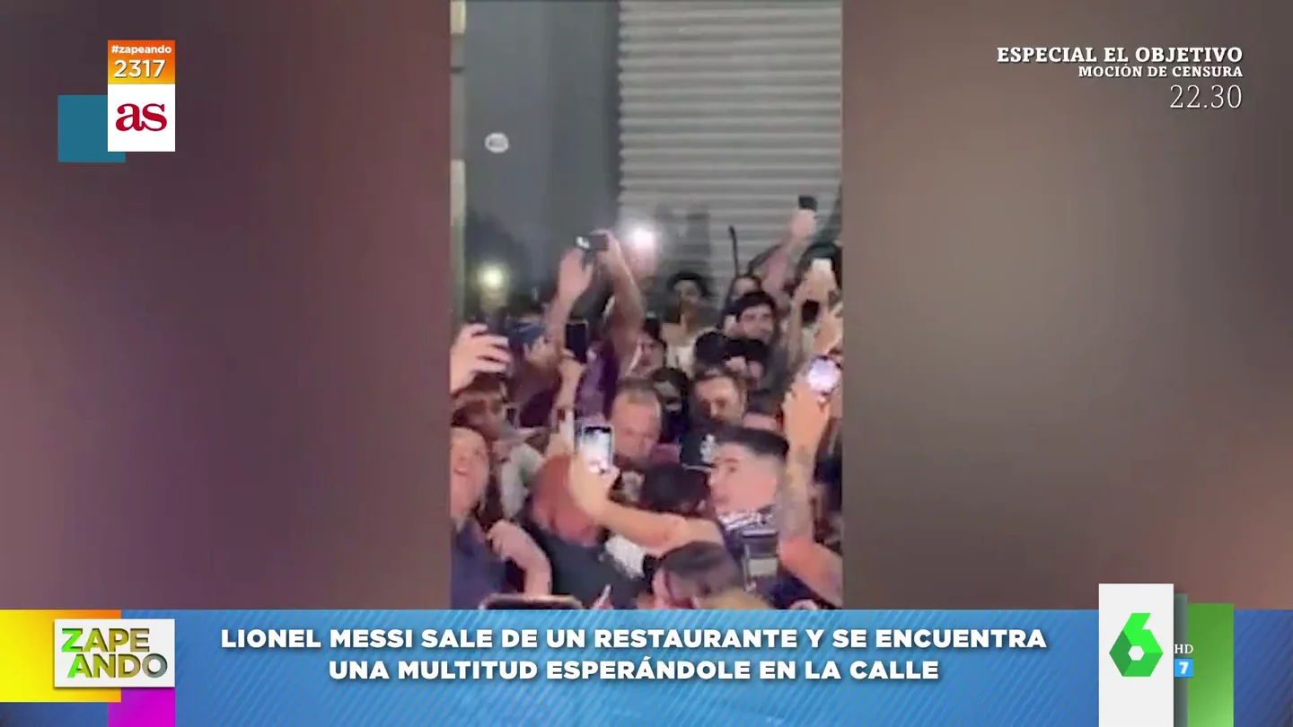 Leo Messi desata la locura en Buenos Aires: así reacciona la gente cuando le ven en plena calle Leo Messi desata la locura en Buenos Aires: así reacciona la gente cuando le ven en plena calle