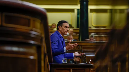 Las frases de réplica de Pedro Sánchez a Santiago Abascal en la moción de censura contra Pedro Sánchez Las frases de réplica de Pedro Sánchez a Santiago Abascal en la moción de censura contra Pedro Sánchez